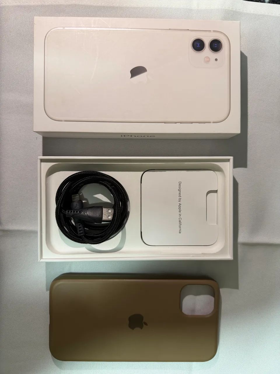iPhone 11 Branco 64GB | Na Caixa com Acessórios e Capinha | Detalhes no Anúncio - Foto 4