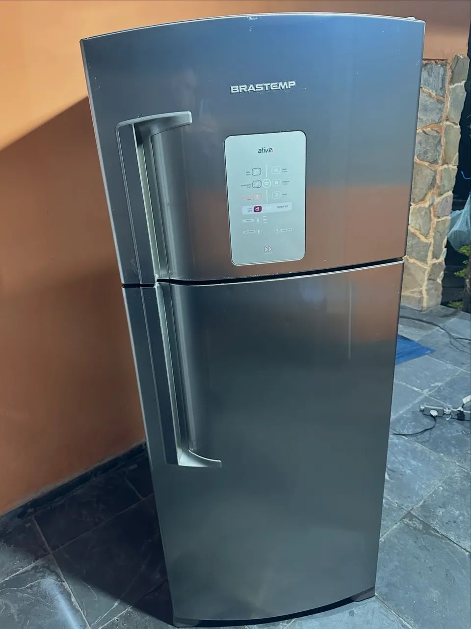 Geladeira Brastemp ative inox  - Foto 2