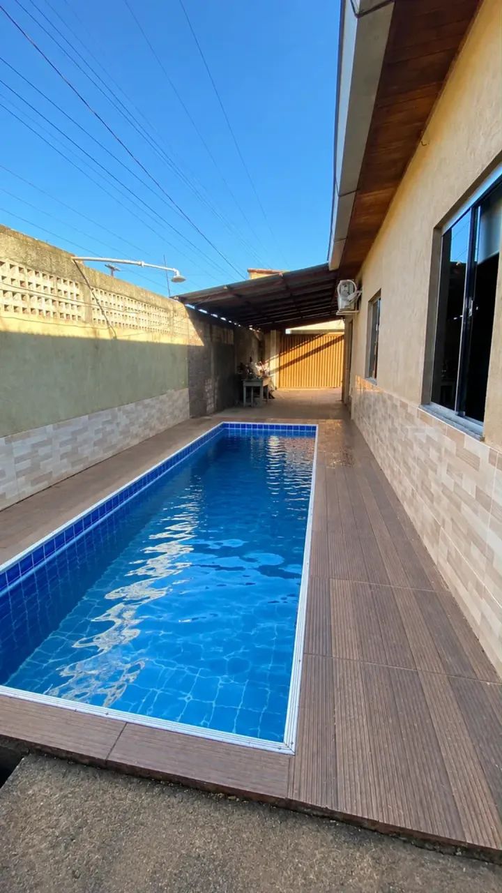 Casa com 3 quartos e piscina bom de preço