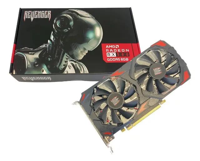 Placa De Video Amd Radeon Rx580 8gb Gddr5 256 Bits Revenger