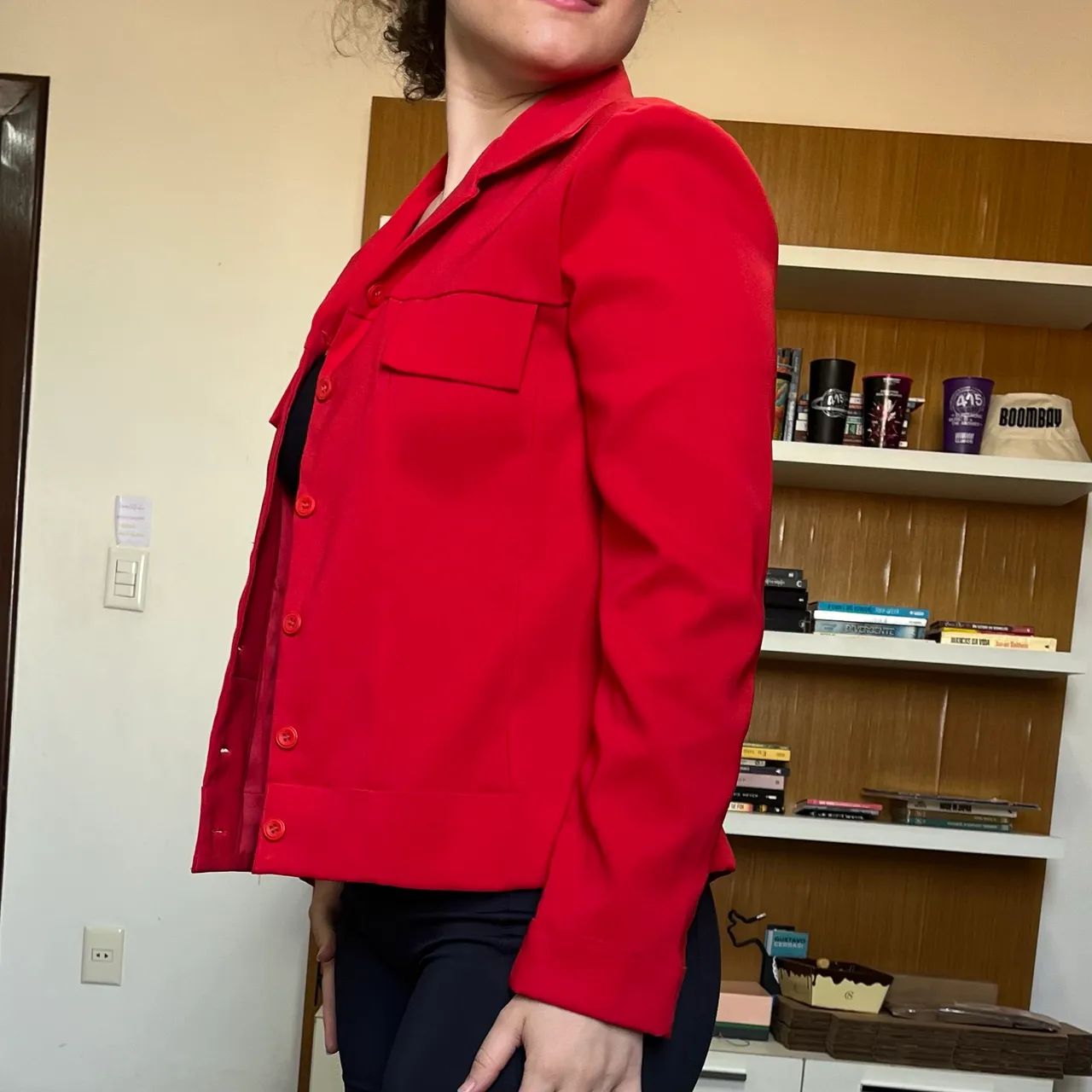 Blazer Vermelho  - Foto 3