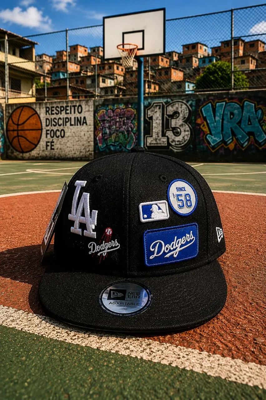 Boné linha Premium Aba reta basquete - Foto 5