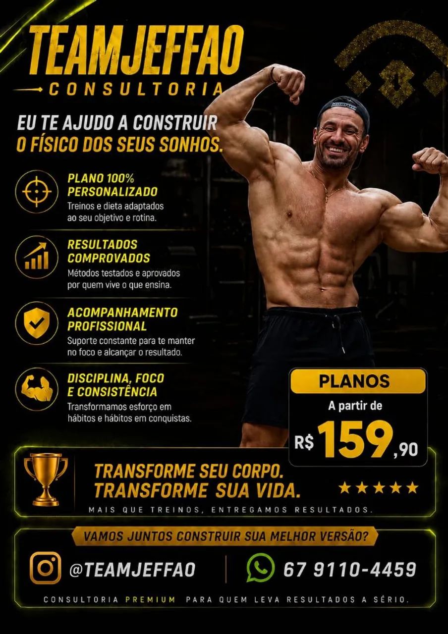 Consultoria esportiva!