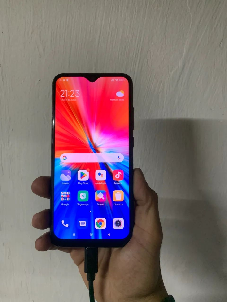 Redmi Note 8 64gb funciona tudo 