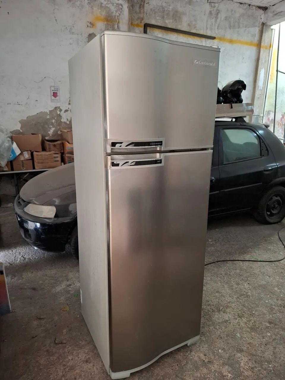 Geladeira continental inox