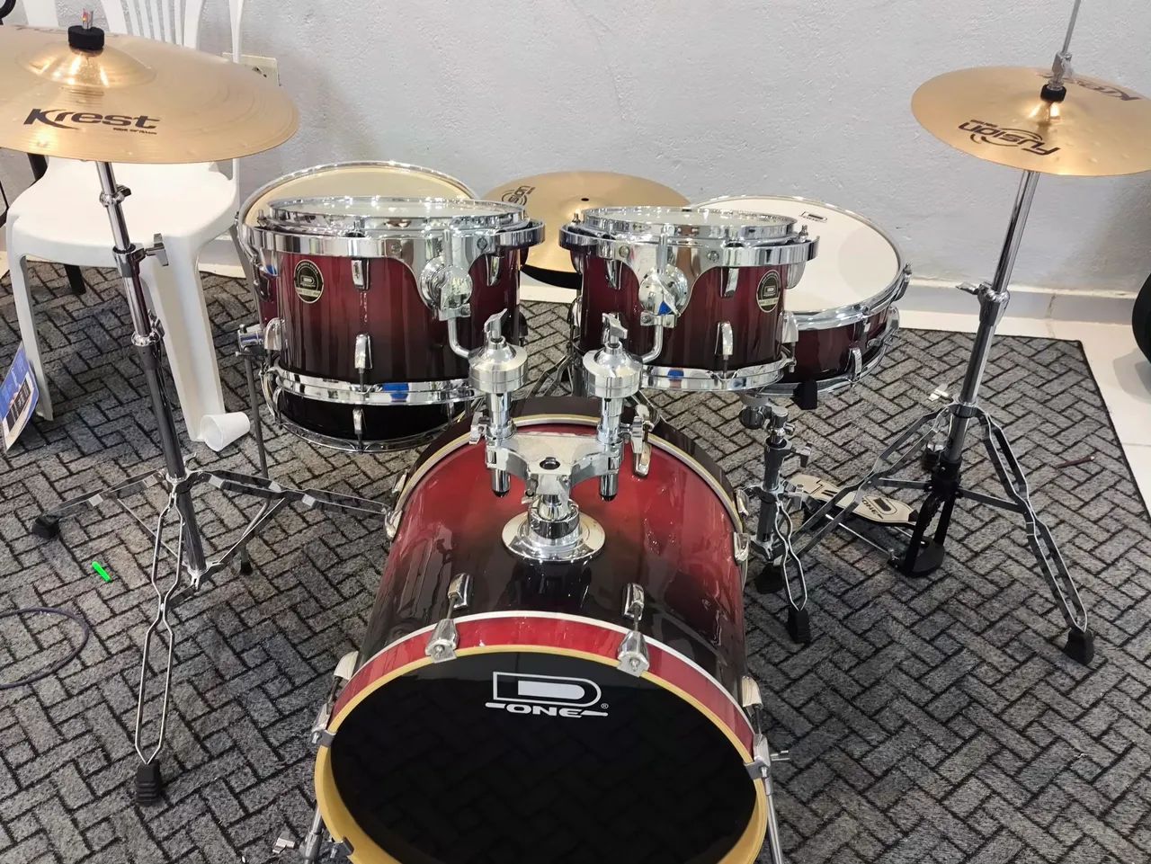 Bateria D'one acústica  - Foto 2