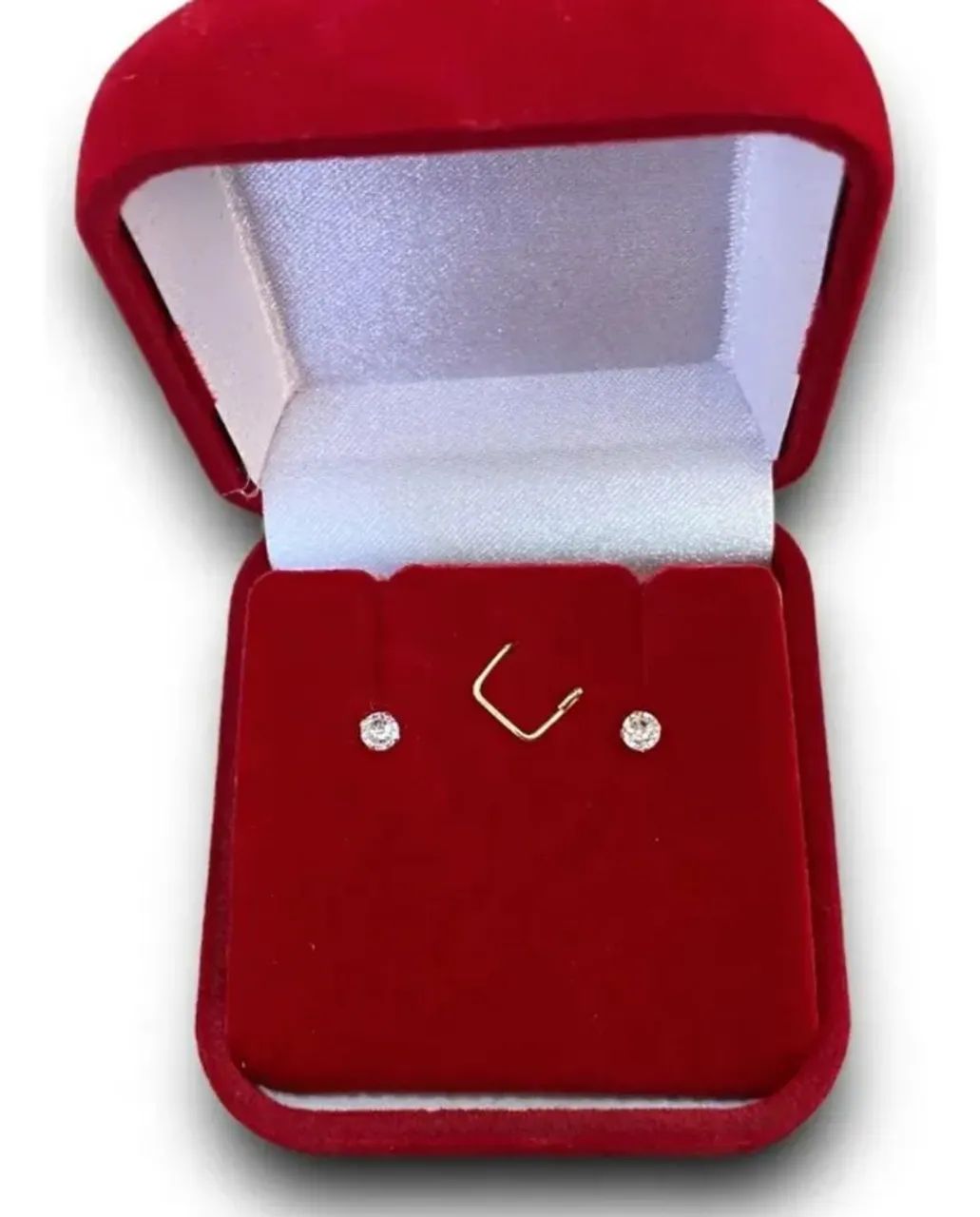 Brinco de ouro 18k 