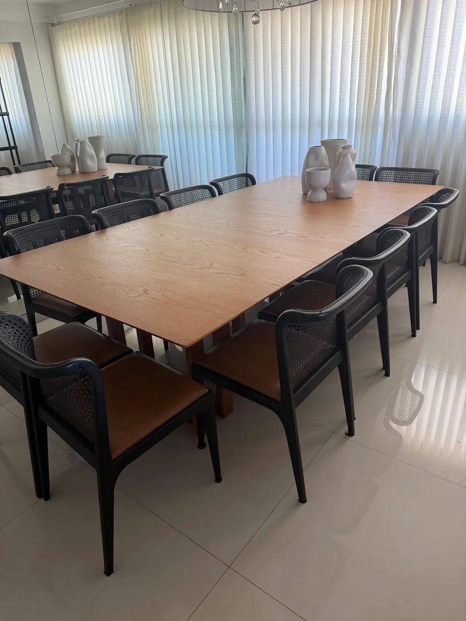 Jogo de jantar de luxo