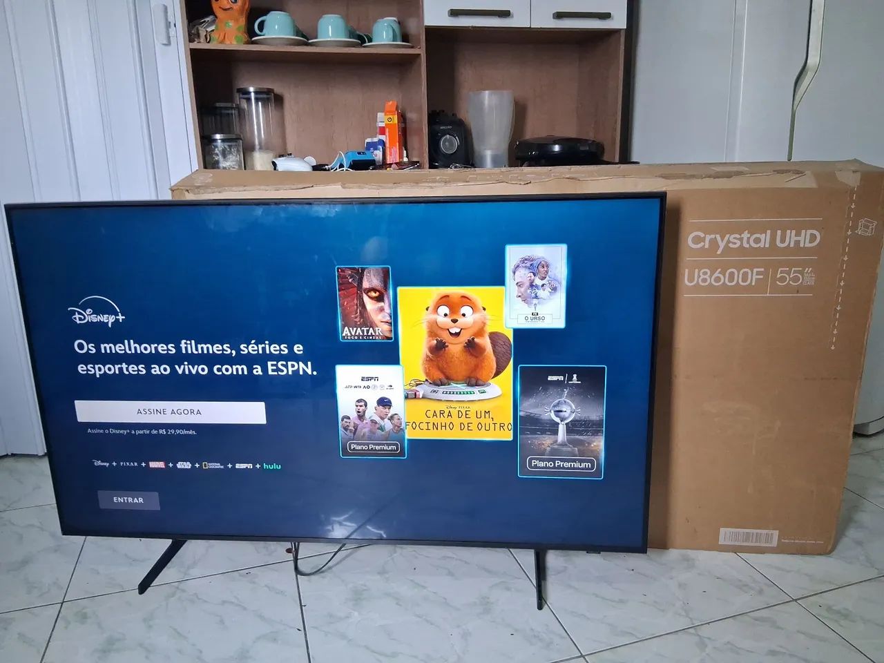Tv 55 UHD 4K Samsung com Alexa e Xbox Entrego  - Foto 2