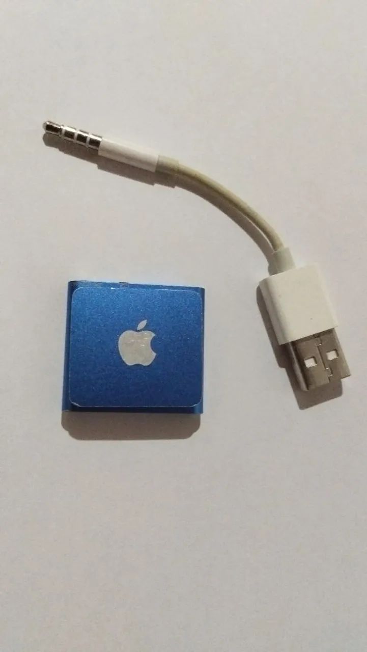 iPod Shuffle 4° geração, 2gb cor azul - Foto 4