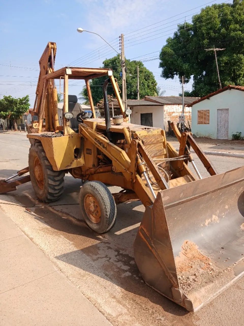 Retroescavadeira case 580h  - Foto 4
