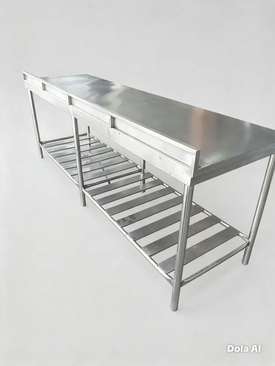 Bancada de inox com prateleira em baixo  - Foto 3