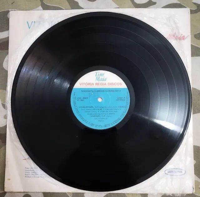 LP Vinil Tim Maia - Interpreta Clássicos Da Bossa Nova (1991) VG/VG+ - Foto 4