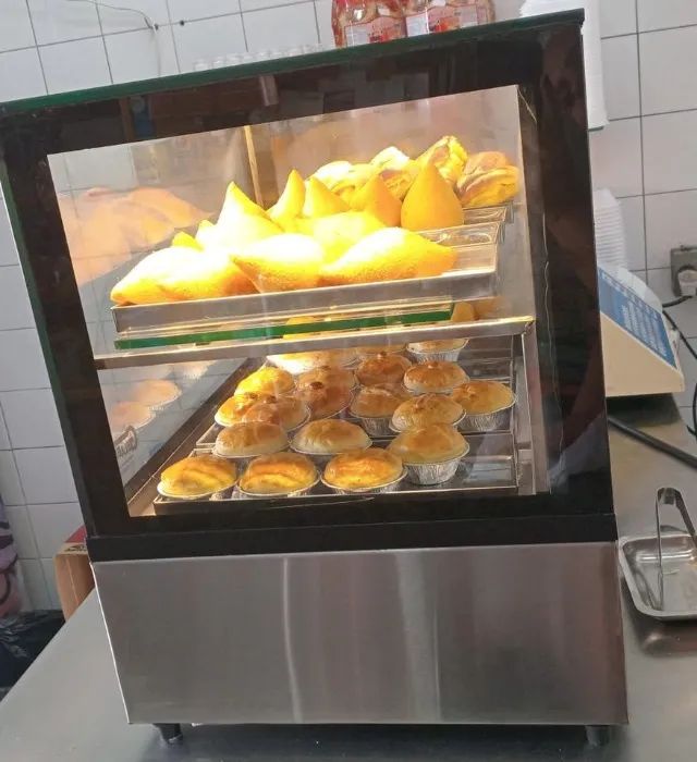 Estufas para salgados sob medida inox 
