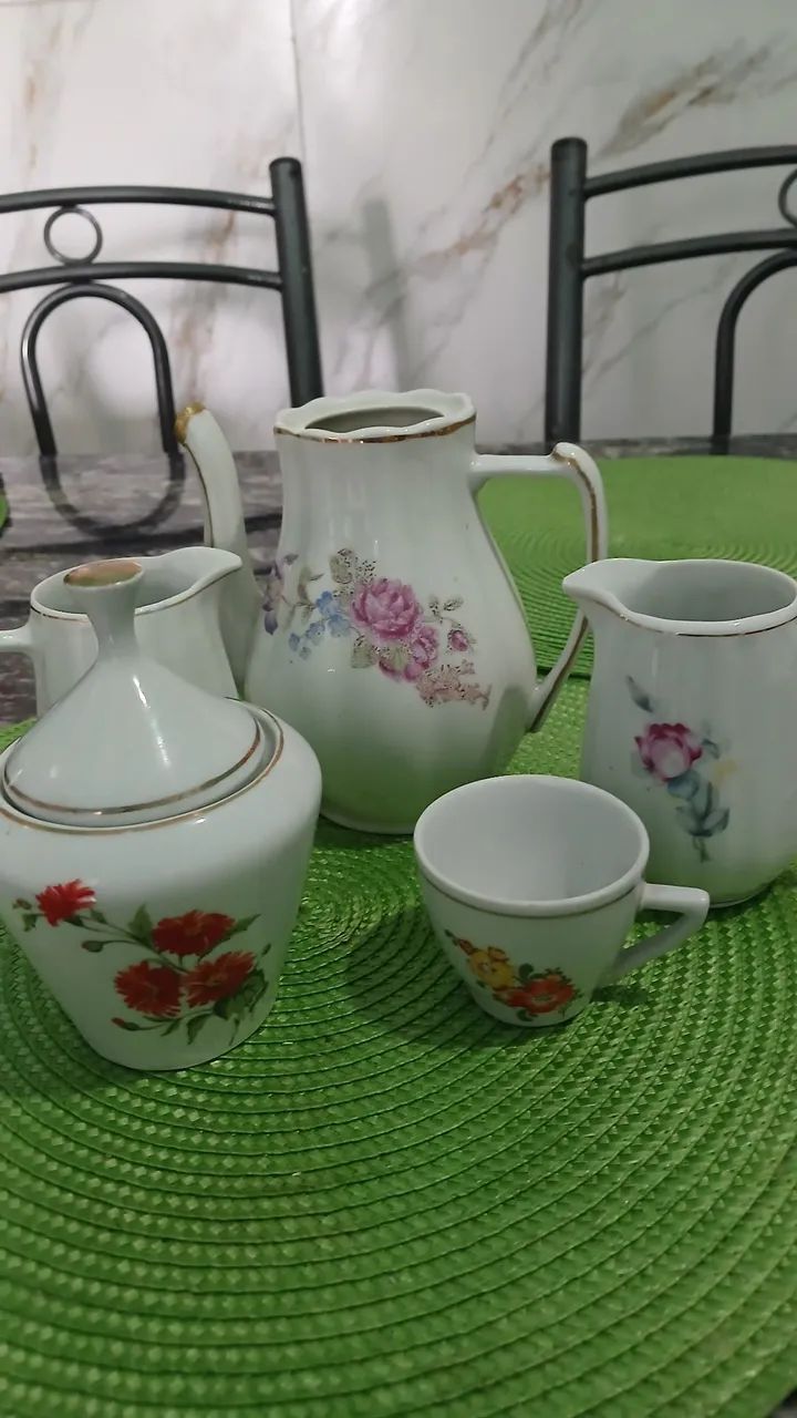 Artigos vintage bule e açucareiro  - Foto 3