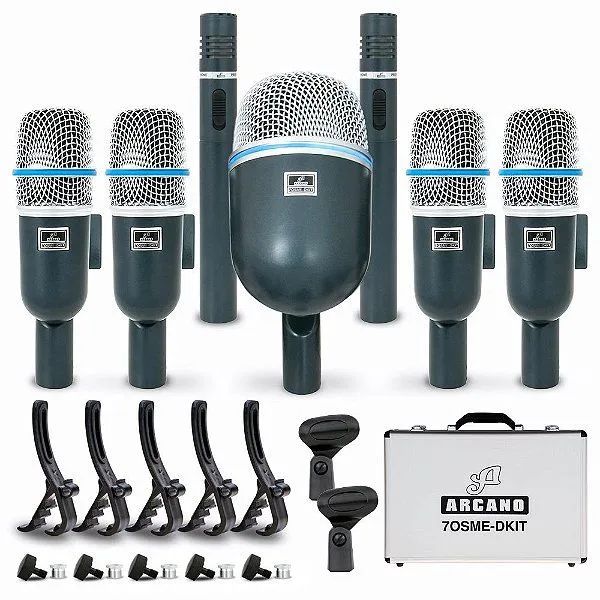 Vendo microfone de bateria + cabos