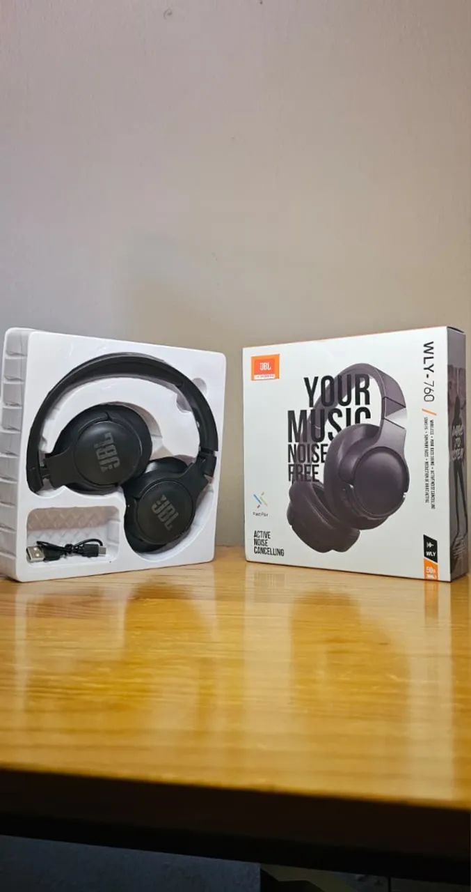 Fone JBL Bluetooth com Cancelamento de Ruído - Foto 3