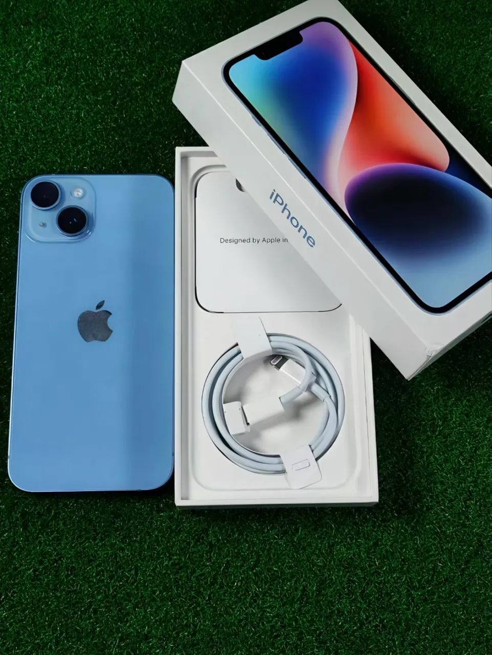 iPhone14本体 128GB Apple iPhone 14 128GB 5G - vitrine - Tela Super Retina XDR OLED