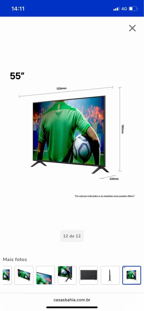     Smart TV LG UHD 4K WebOS 25 com Alexa Integrada