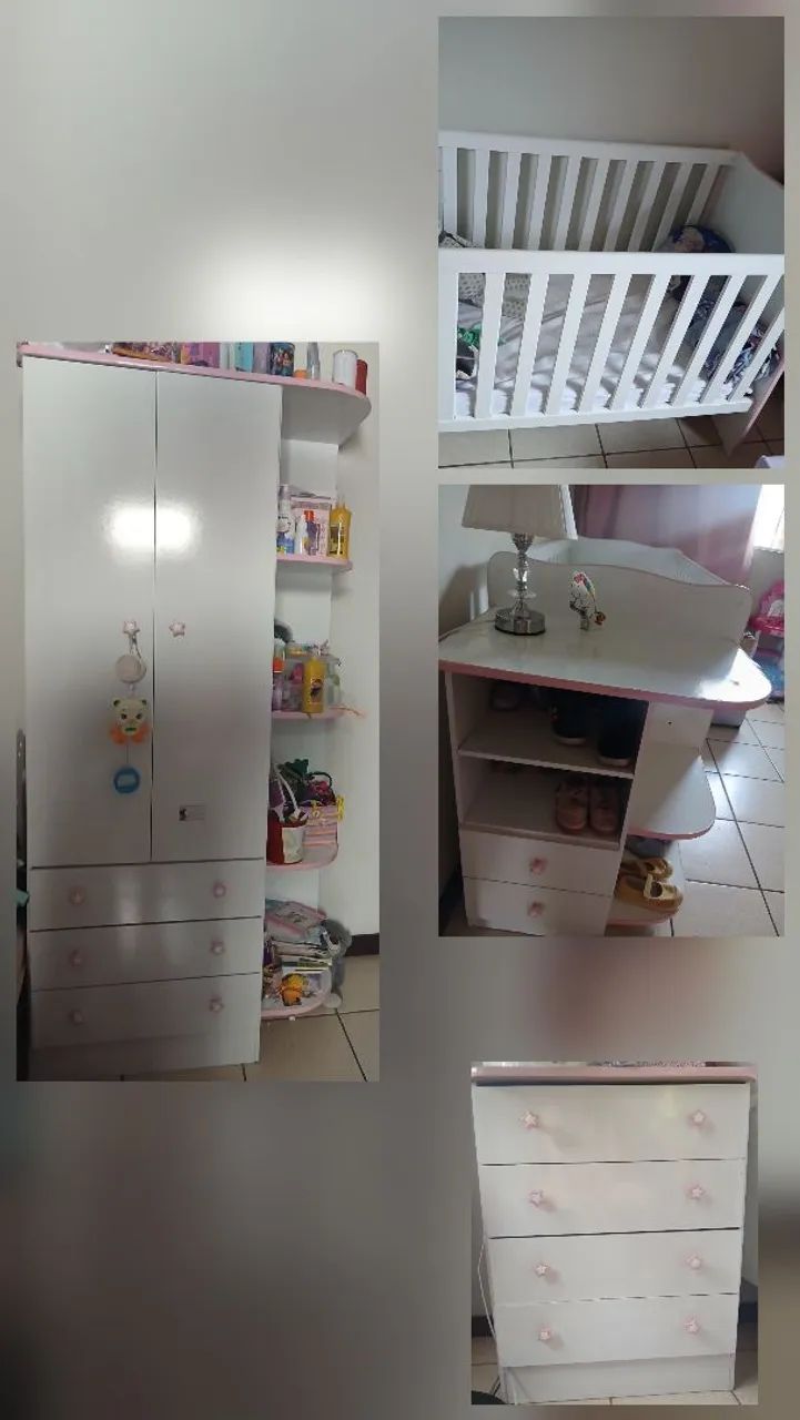 Quarto bebê menina 