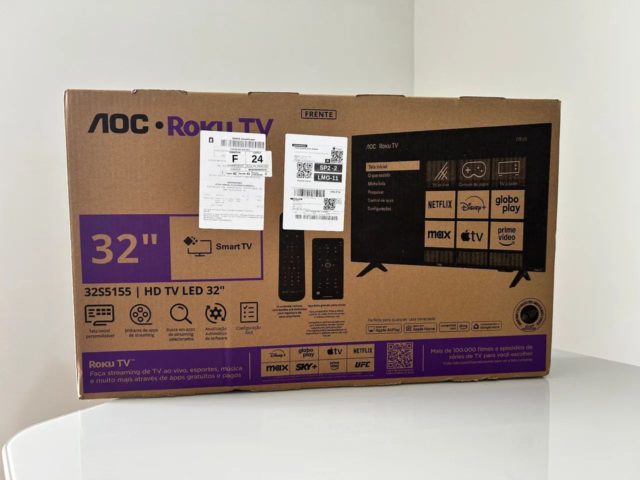 Smart TV AOC 32 Polegadas Lacrada