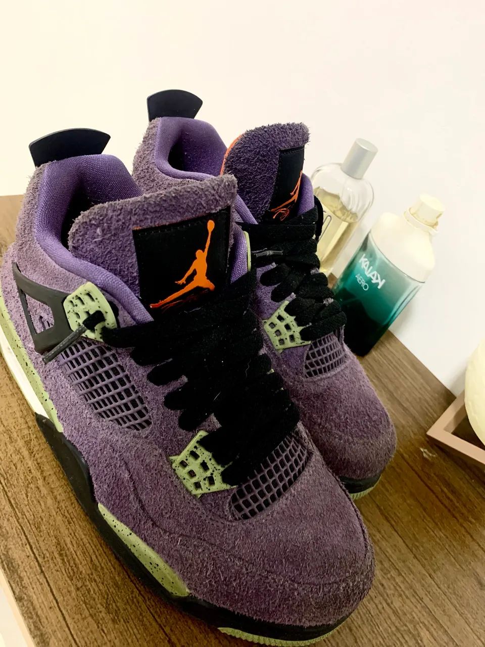 NIKE AIR JORDAN 4 CANYON PURPLE