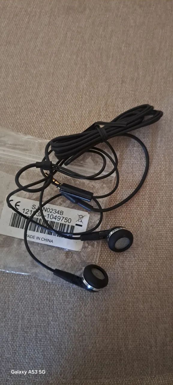 Fone de ouvido motorola com microfone