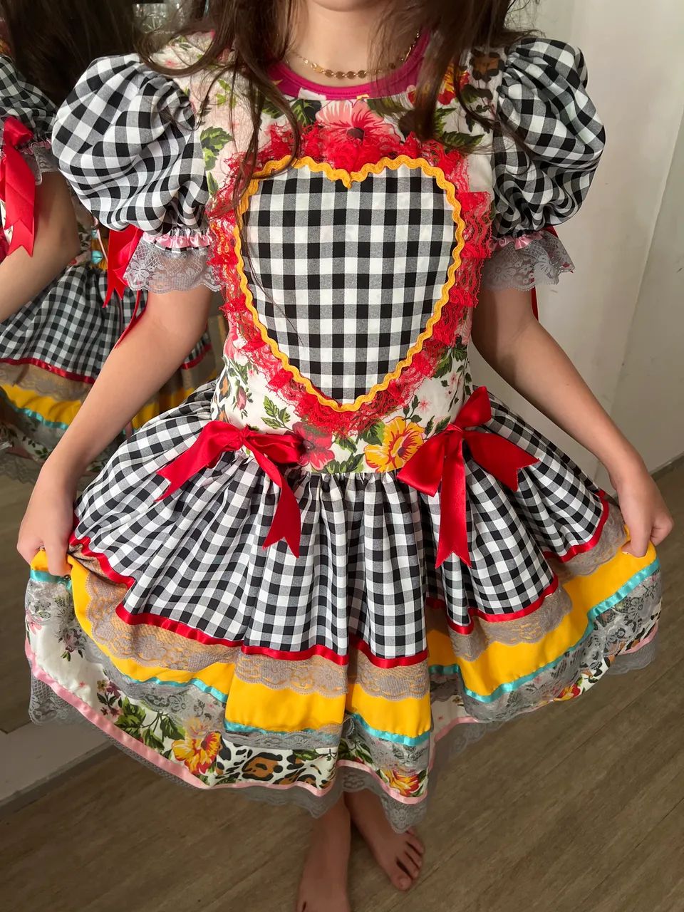 Vestido Caipira Feminino  - Foto 3