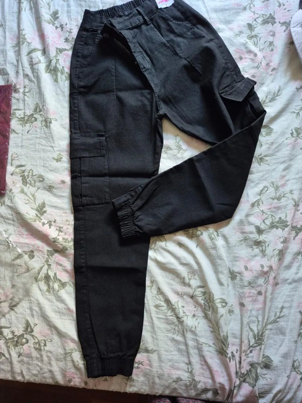 calça sarja feminina jogger 