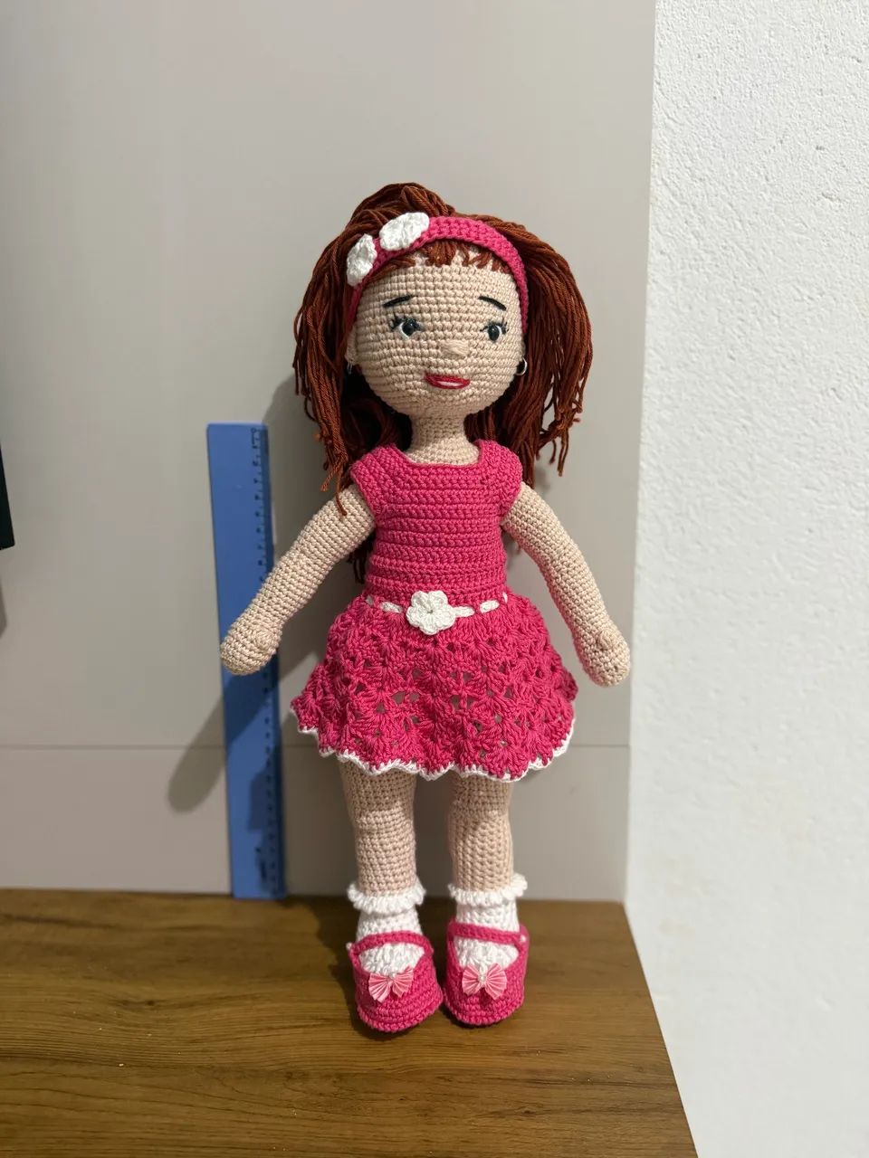 Boneca de crochê  - Foto 4