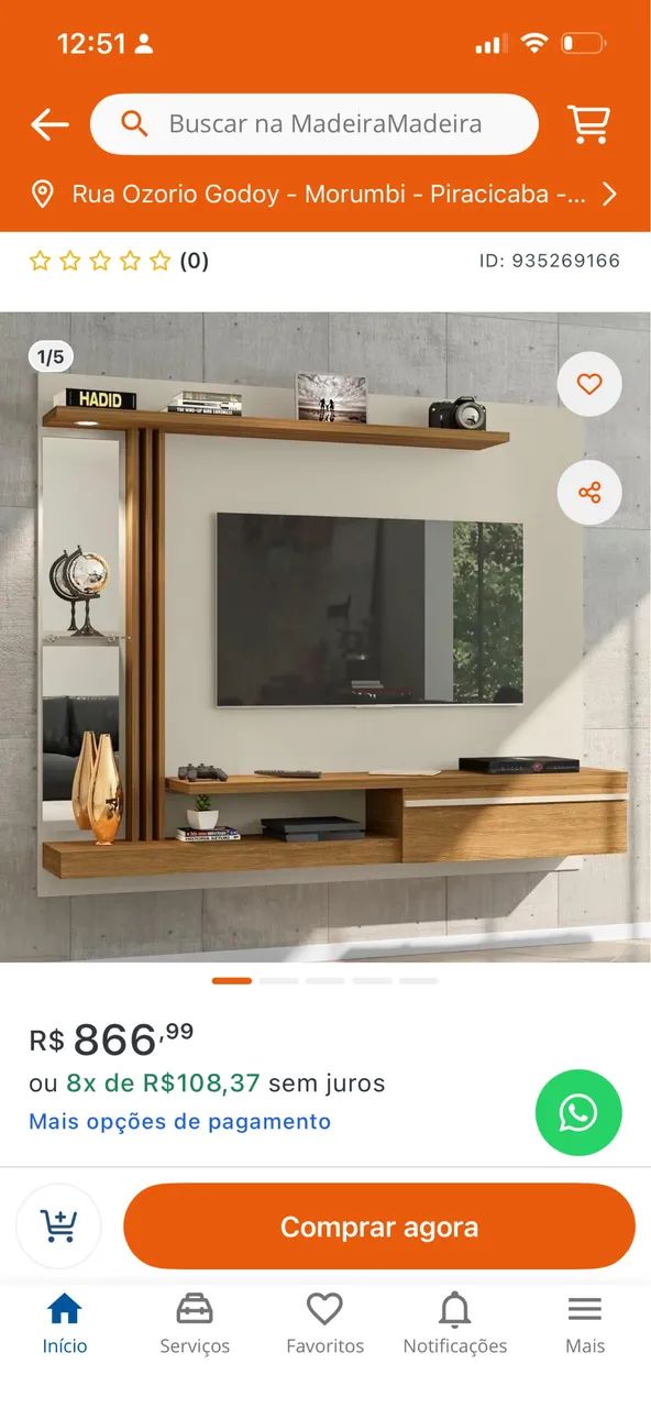 Painel para TV - Foto 2