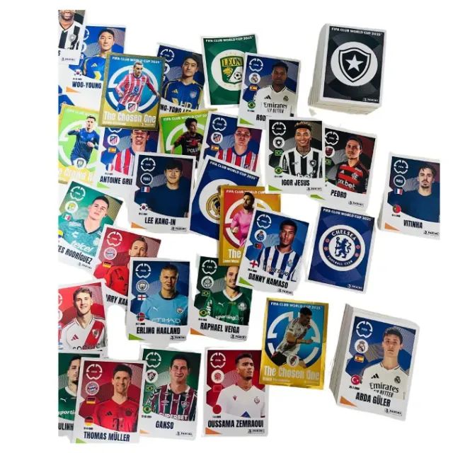 Pack com 50 Cromos - sem repetidas - 