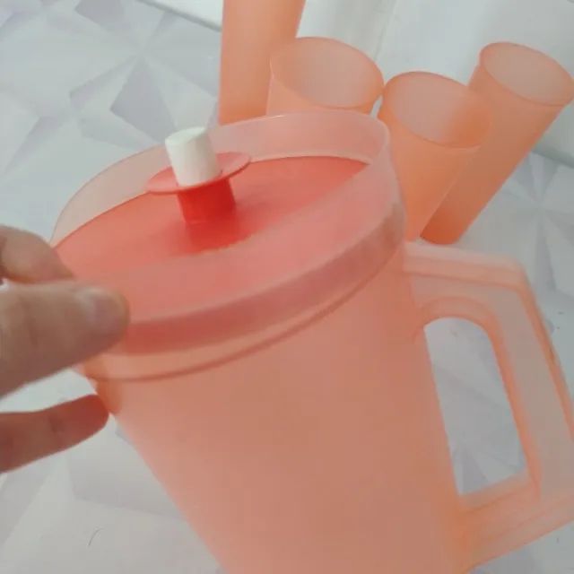 Barato! Kit Jarra e copos, Tupperware!  - Foto 2