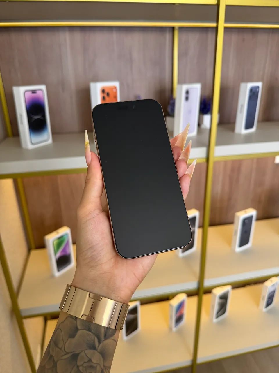 iPhone 16 Pro 1TB Titânio Desert IMPECÁVEL  - Foto 5