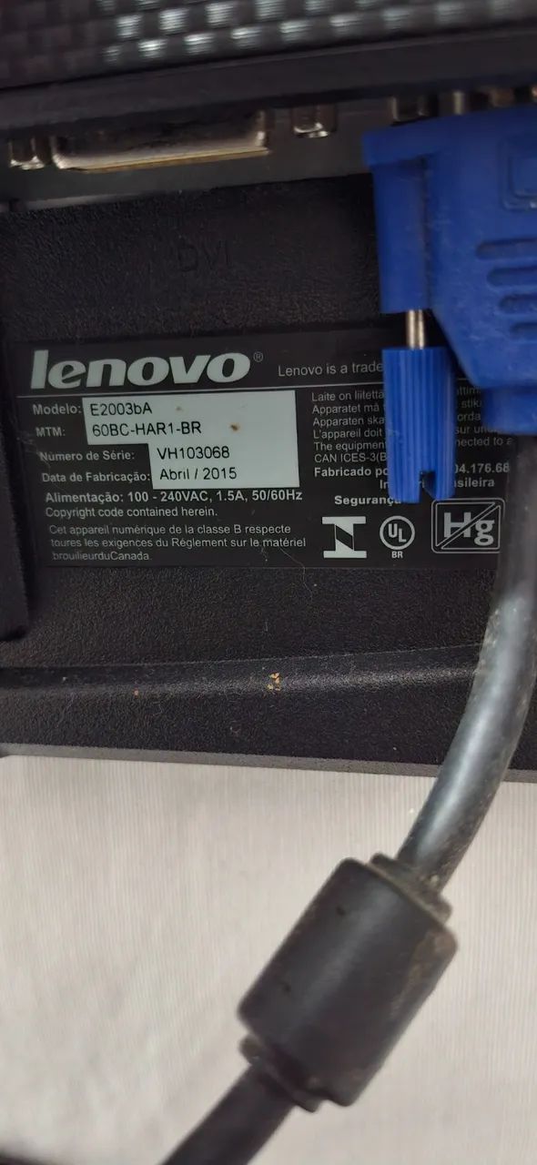Monitor 19" Lenovo Thinkvision - Foto 2
