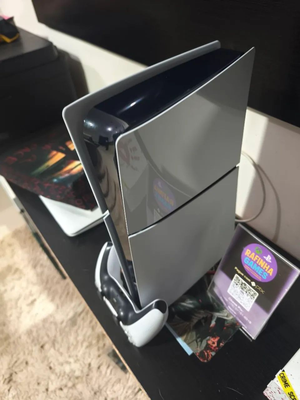 Ps5 slim mídia digital 1 tera de memória  - Foto 3