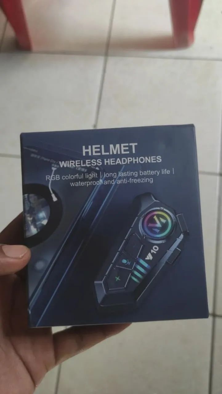 Intercomunicador capacete 