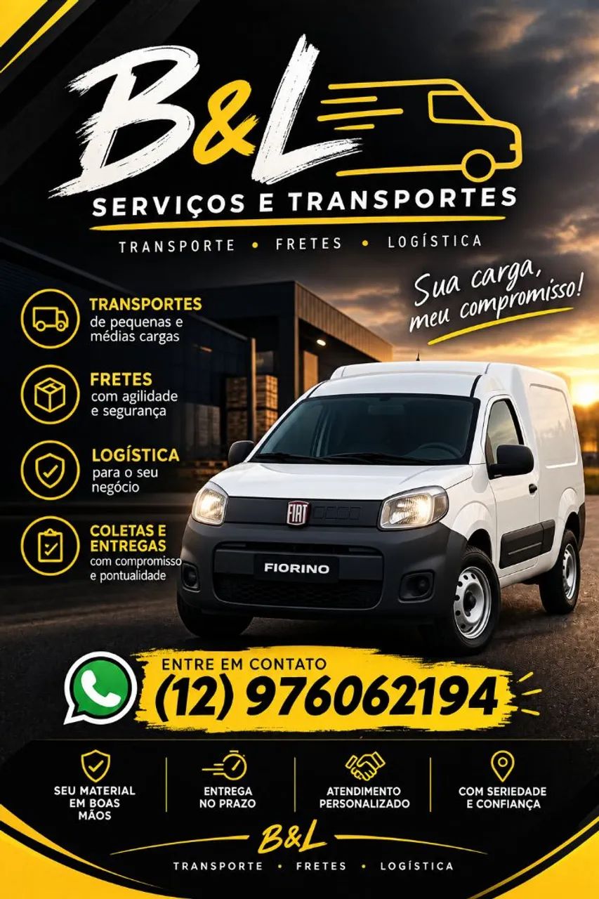 ? B&L Serviços e Transportes: Mudanças e Fretes com Confiança! ?