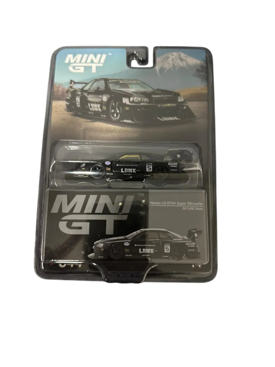 Mini Gt Nissan Lb Er34 Super Silhouette Skyline Red Black 843