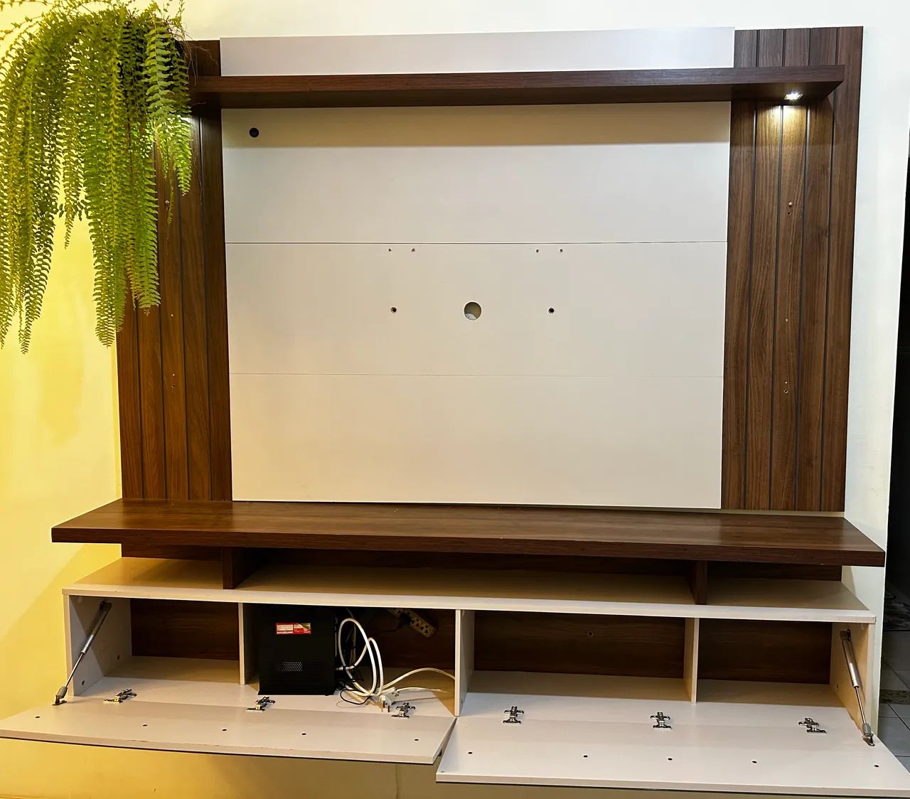 Rack com painel para TV de até 70 polegadas - Foto 2