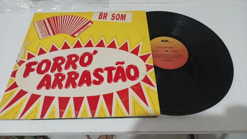 Forro das antigas Lote com 6 discos de vinil