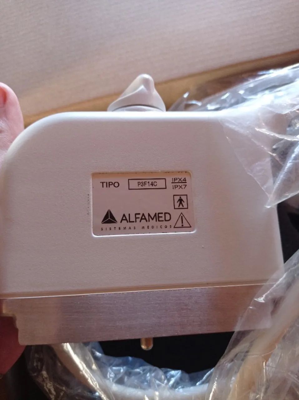 Transdutor (sonda) de ultrassom Alfamed  - Foto 2