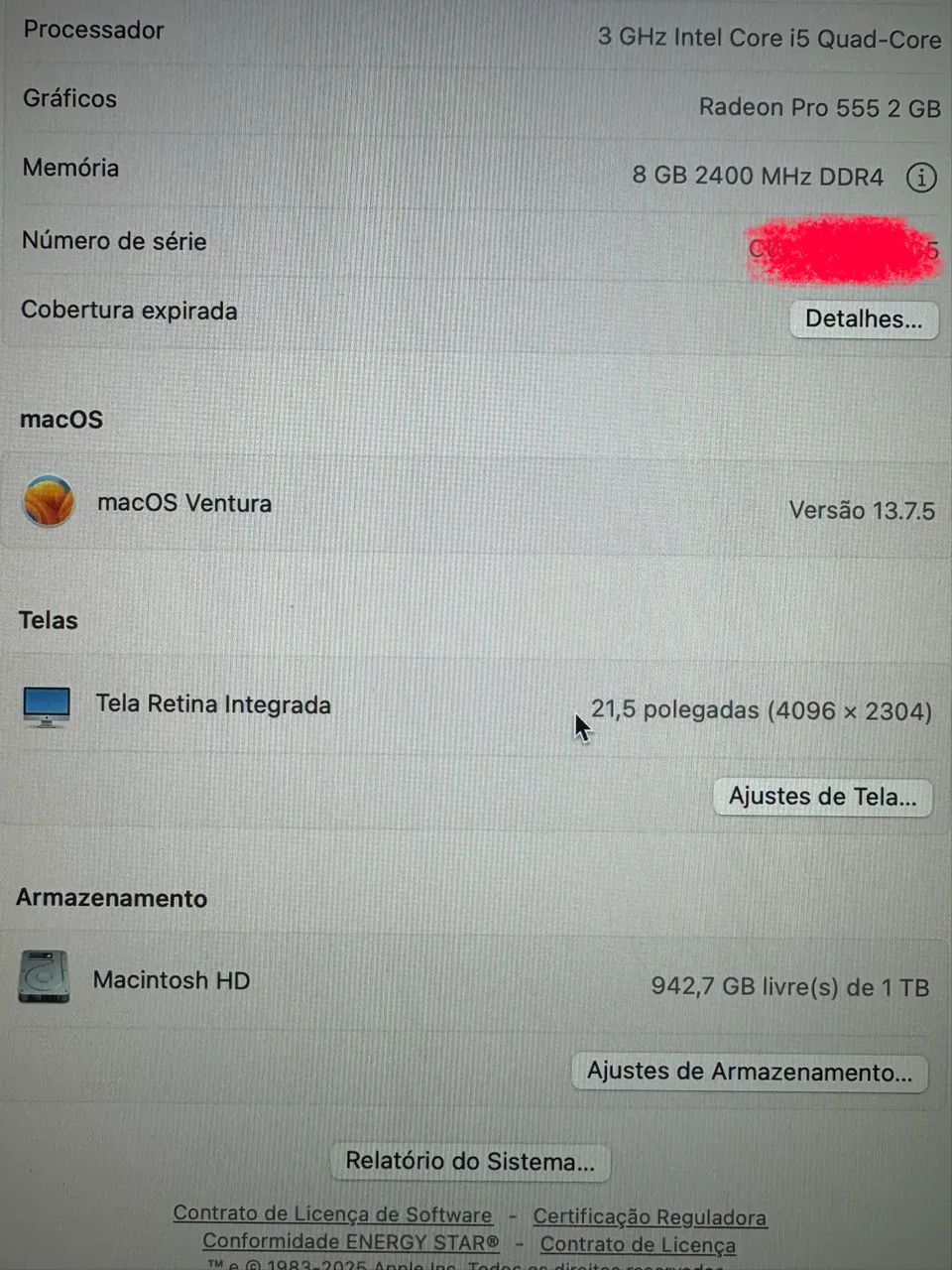 imac retina 4k 21,5 polegadas - 2017 - Foto 5