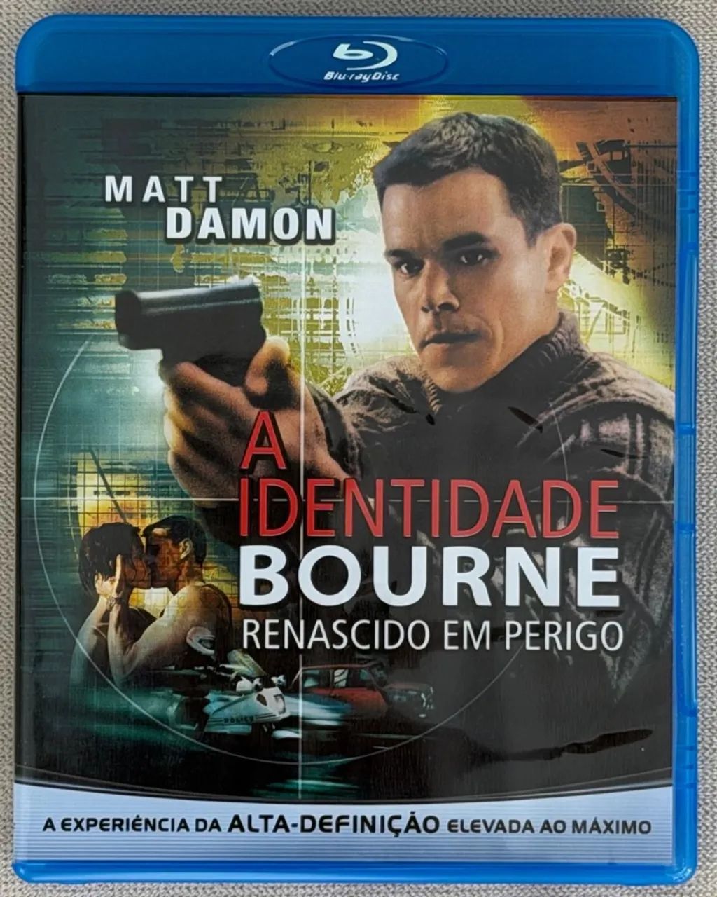 BLU-RAY A IDENTIDADE BOURNE (ORIGINAL)