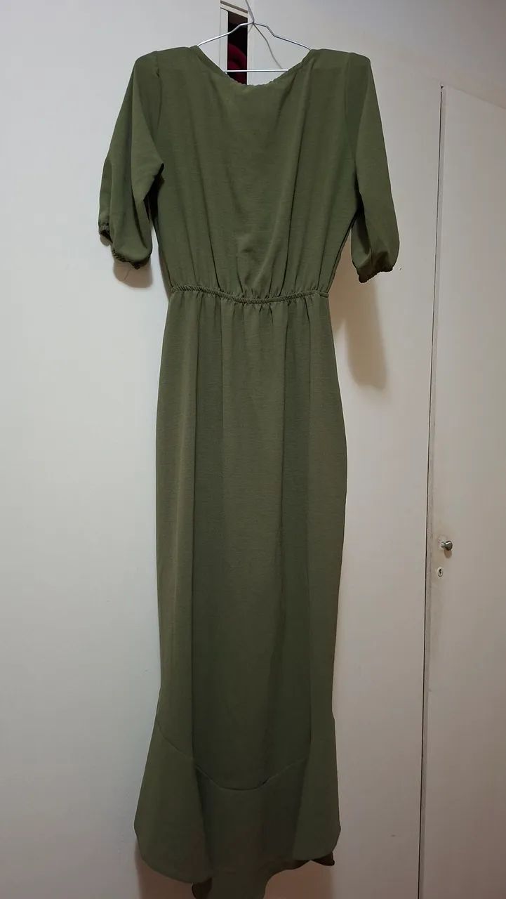 Vestido verde - tamanho único  - Foto 2