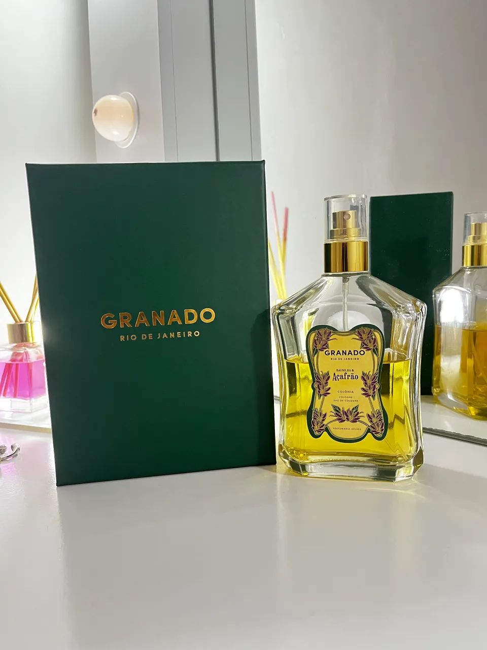 Colonia GRANADO baunilha e açafrão 300ml - Foto 5