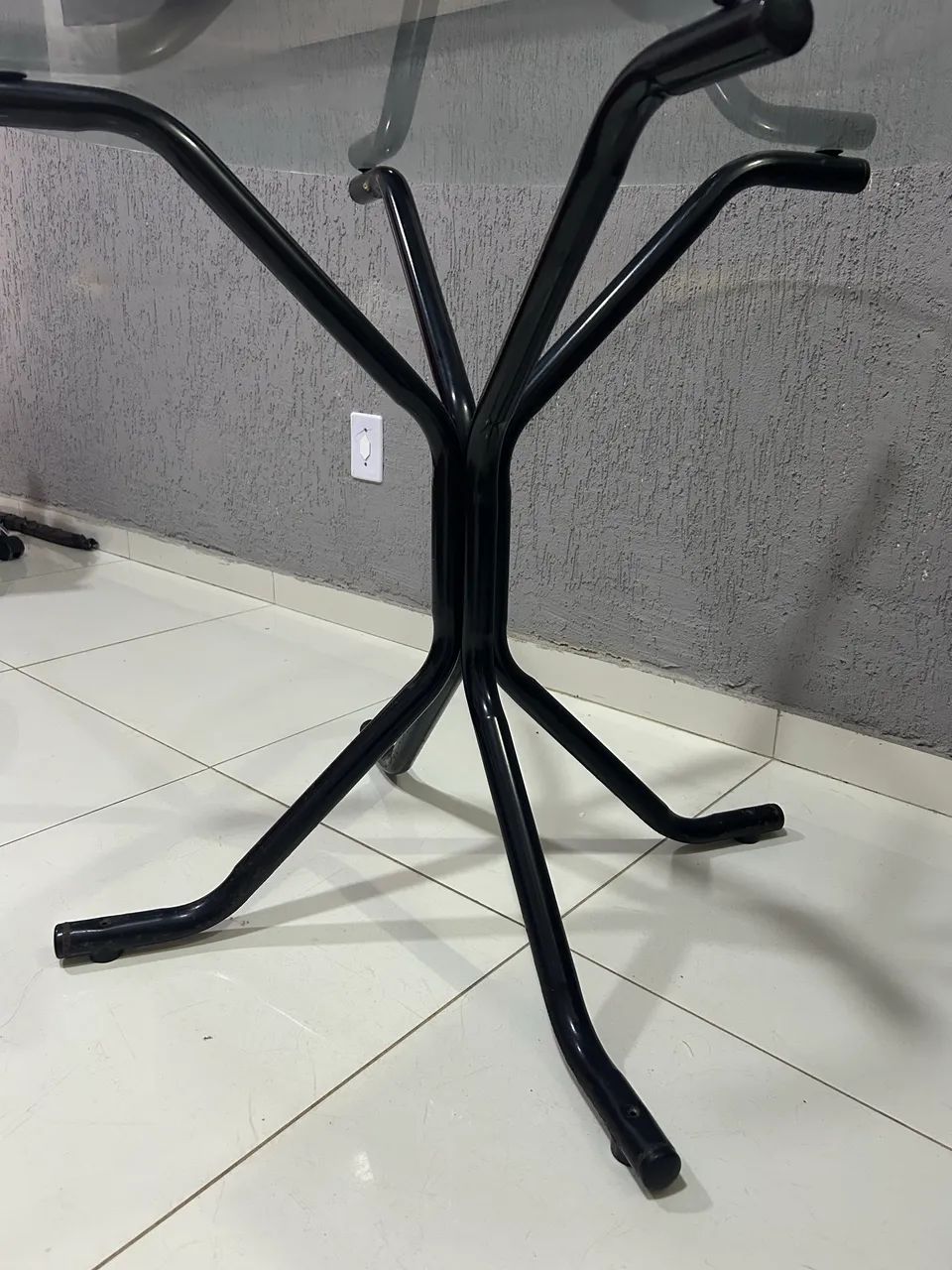 Vendo mesa de vidro - Foto 3