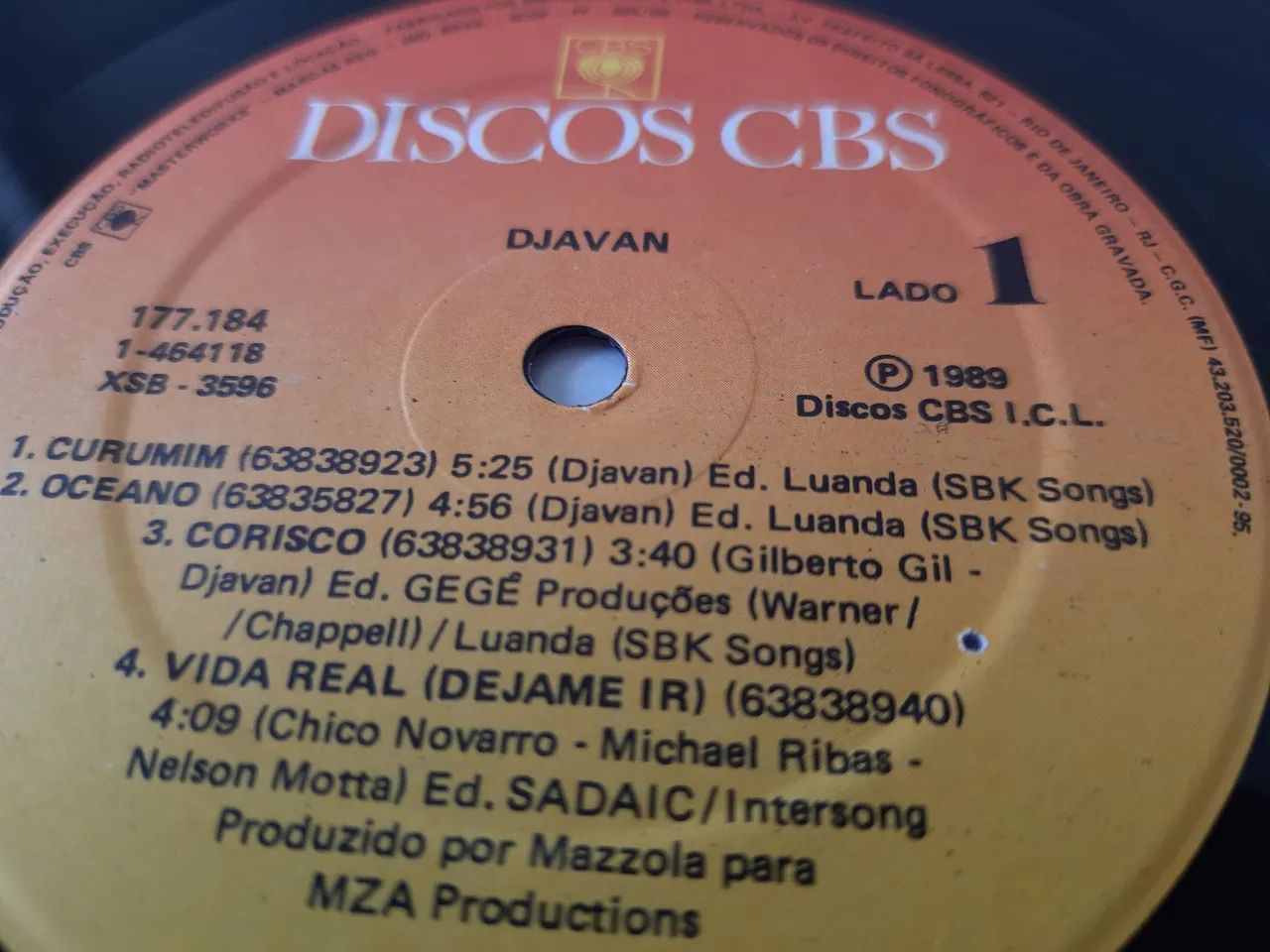 Lp Djavan - Oceano - Foto 5