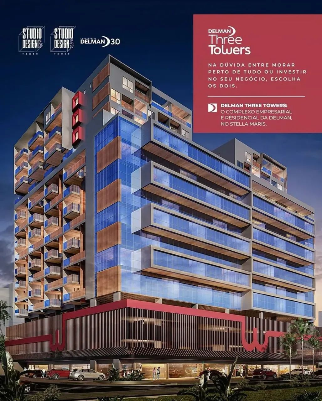 Studio Design 5 e 6 | Moderno, Compacto e Rentável em Jatiúca - Maceió - AL