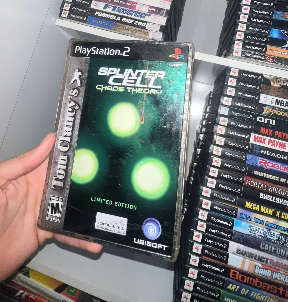Splinter Cell ps2 steelbook 
